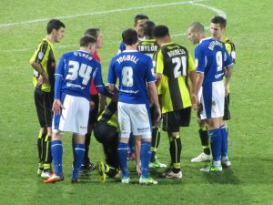 Some of the players have a disagreement