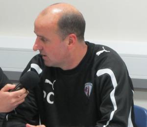 The Chesterfield manager gives his view of the game