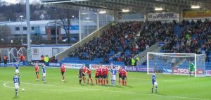 Conor Townsend stands over the ball