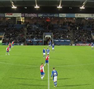 Chesterfield get the second half underway