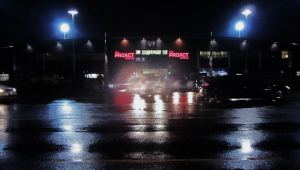 A final photo of the stadium at night