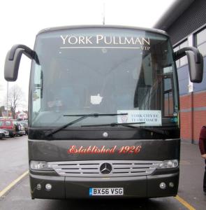 The York team coach