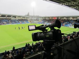 The camera in the TV gantry