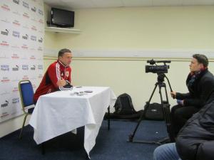 "I can't comment on the incident at the end, but my players have told me that they clearly heard the whistle blown before the goal"