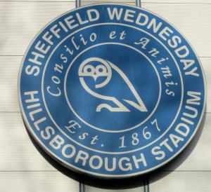 The badge above the main entrance