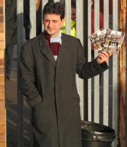 The Burnsley fanzine seller