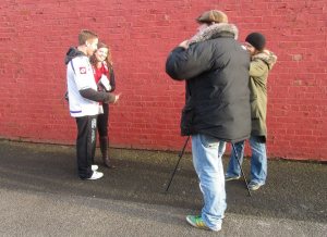 Two more Reds fans face the cameras