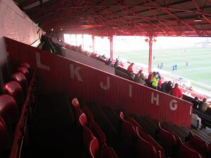 The top tier of the West Stand