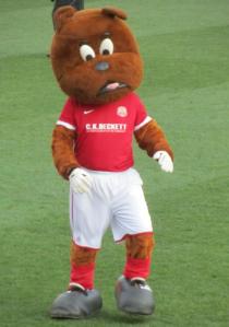 Toby Tyke, the Barnsley mascot