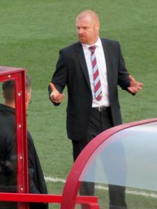Burnley manager Sean Dyche