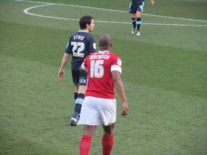 Brian Stock and Marlon Harewood