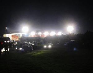 A final shot of the stadium