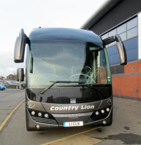 The Northampton team coach