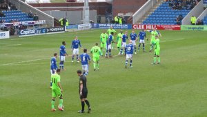 An early attack from the Cobblers