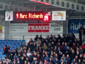 Richards' second goal of the match