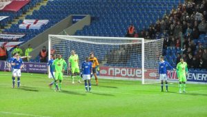 Northampton attempt to get back in to the game