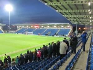 Home supporters head home happy