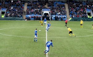 The game gets underway