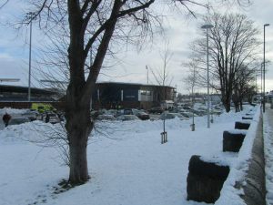 A snowy day in Chesterfield