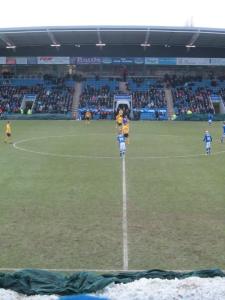 The second half kicks off