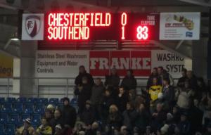 The Shrimpers take the lead with just 7 minutes left