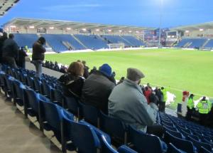 The Chesterfield fans head home