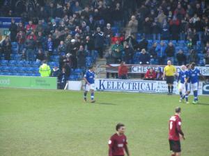 Jack Lester is the scorer