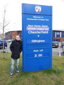 Arriving at the Proact Stadium for the visit of the league leaders