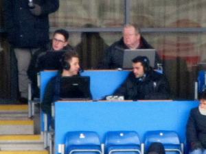 Suspended Chesterfield defender Sam Hird takes up a position on commentary for Spireites Player