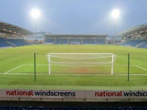 The view from the away end