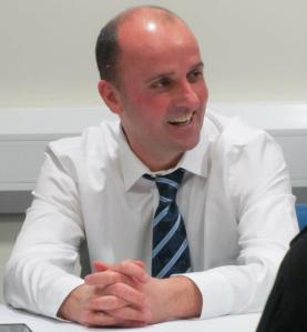 A rise smile from Cook after a comfortable victory