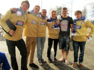 Liam Cooper has a photo with the Belgians