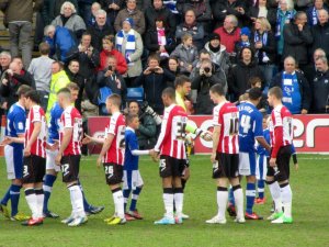 Pre-match handshakes