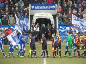 Pre-match handshakes