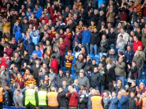 The Bradford fans
