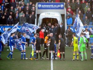 Pre-match handshakes