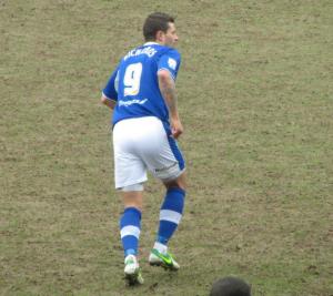 Two goals from former Vale striker Marc Richards put Chesterfield 2-1 ahead