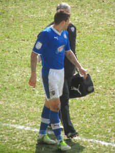 Richards waits to get back amongst the action