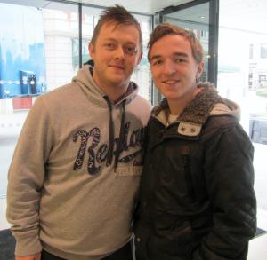 With the reigning World Open champion Mark Allen