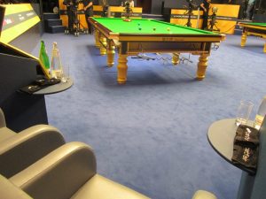 The view from the players seats