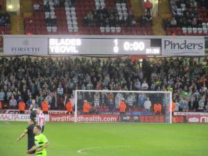 The Yeovil supporters