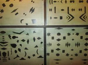 The ceiling painted by John Lennon