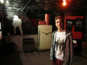 Stood in the star room