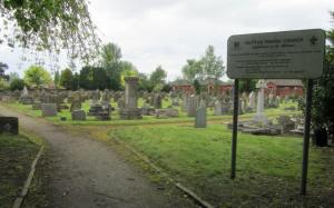 Huyton Parish Cemetery, the final resting place of Stuart Sutcliffe