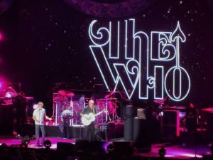 Daltrey and Townshend perform a final song, Tea and Theatre