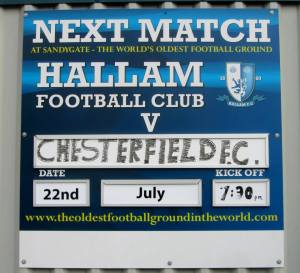 Chesterfield make their first ever visit to Sandygate