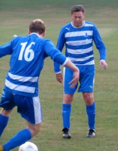 Former England international Chris Waddle makes his Hallam debut