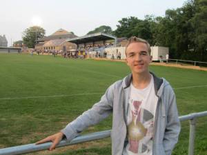 At my first game of the 2013/14 season