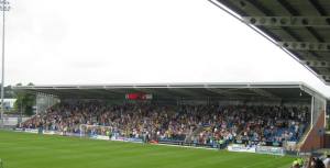 Wednesday fans fill the away end