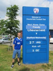 Back at the Proact Stadium for the pre season friendly against the Owls